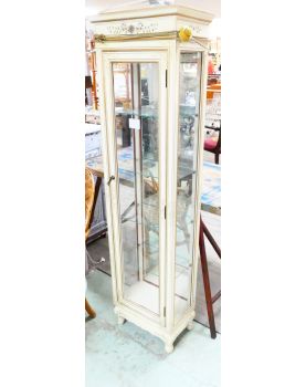 Vitrine 1 Porte Électrifié Style Asiatique