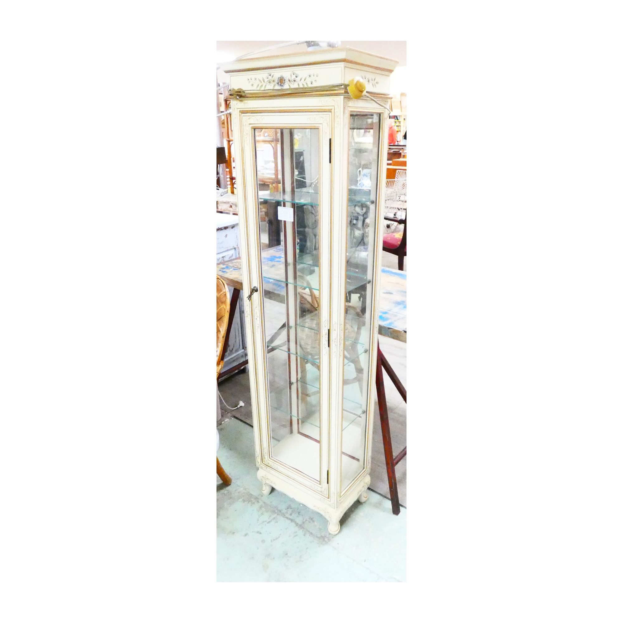 Vitrine 1 Porte Électrifié Style Asiatique Vitrine 1 Porte Électrifié Style Asiatique