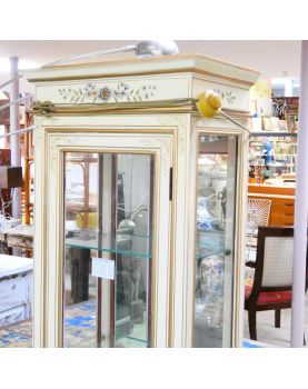 Vitrine 1 Porte Électrifié Style Asiatique