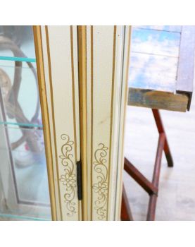 Vitrine 1 Porte Électrifié Style Asiatique