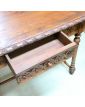 Petite Table en Chêne 1 Tiroir