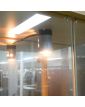 Vitrine 2 Portes Décor Hêtre Électrifié