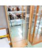 Showcase 2 Doors Decor Beech Electrified