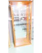 Vitrine 2 Portes Décor Merisier Électrifié