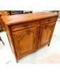 Ancien Buffet Normand Sculpté 2 Portes 2 Tiroirs Clé