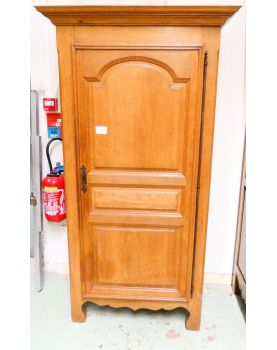 Bonnetière en Chêne Clair Porte Moulurée