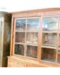 Buffet 2 Corps en Teck Haut 2 Porte Coulissantes 2 Portes 7 Tiroirs