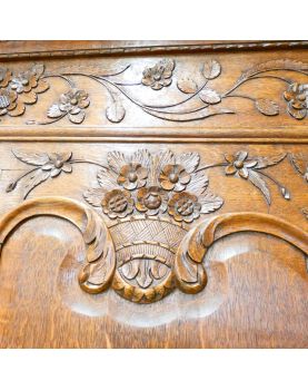 Armoire Normande en Chêne avec Clé