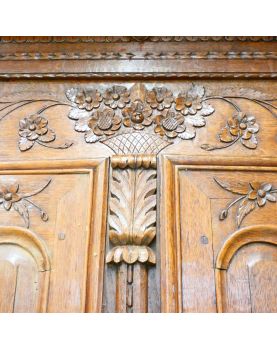 Norman cabinet in Oak with Key