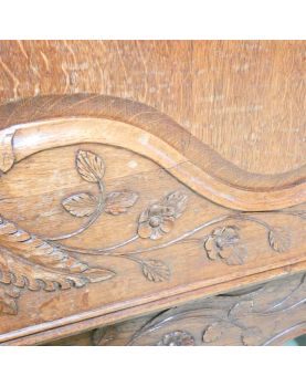 Armoire Normande en Chêne avec Clé