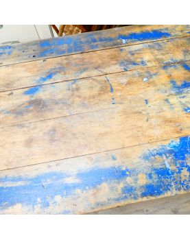 Old Patinated Folding Workbench
