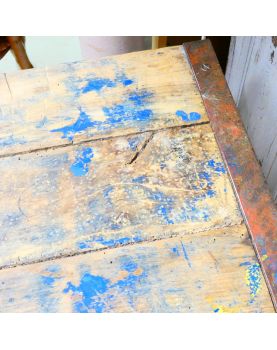 Old Patinated Folding Workbench