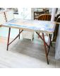 Old Patinated Folding Workbench