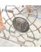 Large Rambarde d'Escalier in Iron Forged