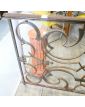Large Rambarde d'Escalier in Iron Forged