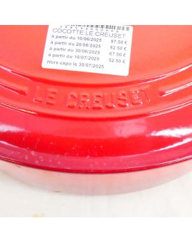 Cocotte Émaillée Rouge LE CREUSET