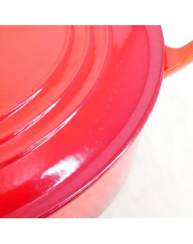 Cocotte Émaillée Rouge LE CREUSET