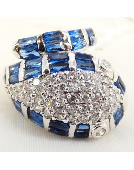 925 Silver Ring Size 53