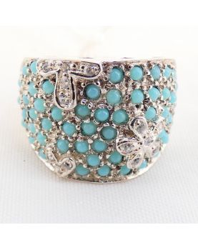 925 Silver Ring Size 55