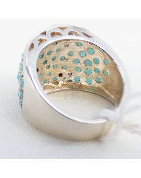 925 Silver Ring Size 55