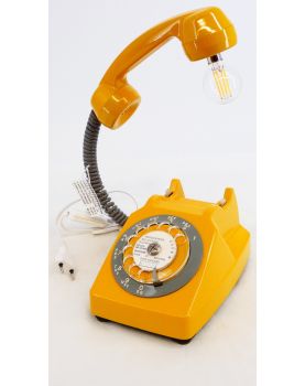 Lampe Téléphone à Cadran Jaune