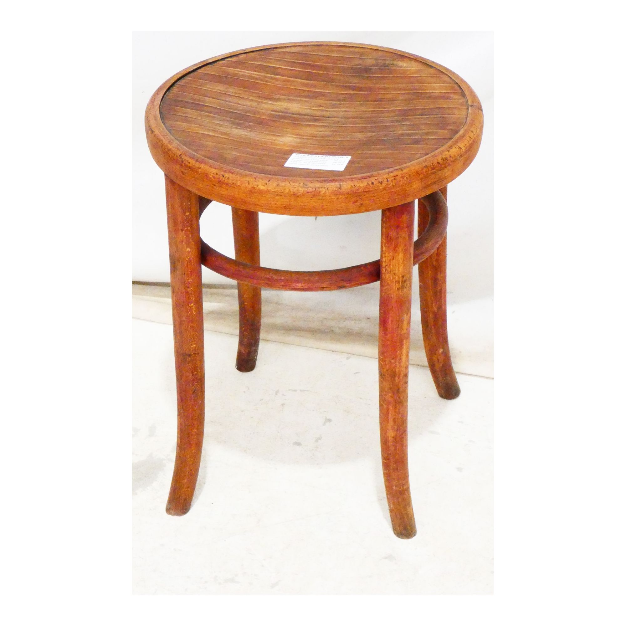 Tabouret Attribué à BAUMANN Tabouret Attribué à BAUMANN
