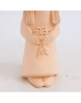 Small Fillette Bust in Earth Cuite PM