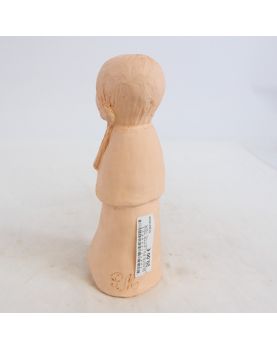 Small Fillette Bust in Earth Cuite PM