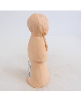 Petit Buste de Fillette en Terre Cuite PM