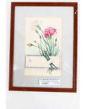 Petite Aquarelle Bouquet de Fleurs