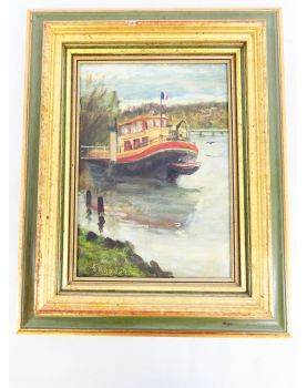 Huile sur Panneau Peniche CODORD