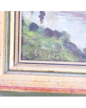 Oil on Peniche Panel CODORD