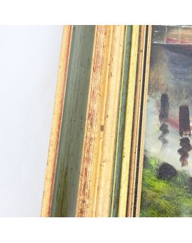 Huile sur Panneau Peniche CODORD