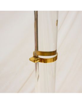 Étagère en Plexiglass Avec Plateau en Verre