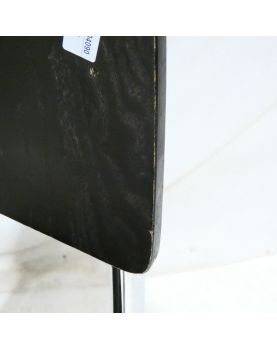 Set of 3 Modern Chairs in Chrome
