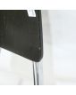 Set of 3 Modern Chairs in Chrome
