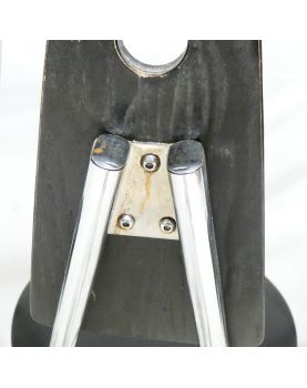 Série de 3 Chaises Moderne en Chrome