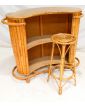 Bar en Bambou avec Tabouret