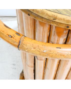 Bar en Bambou avec Tabouret