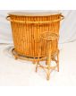 Bar en Bambou avec Tabouret