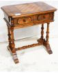 Petite Table Échiquier avec Pions en Accessoires