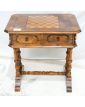 Petite Table Échiquier avec Pions en Accessoires