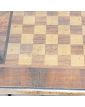Petite Table Échiquier avec Pions en Accessoires