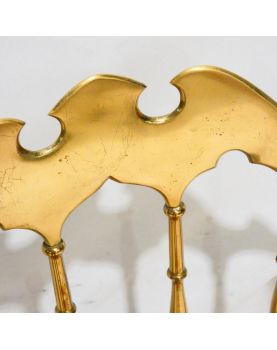 Chaise en Bronze