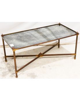 Table Basse Plateau Miroir