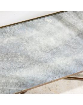Table Basse Plateau Miroir