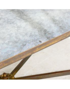 Table Basse Plateau Miroir