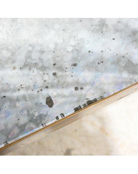 Table Basse Plateau Miroir