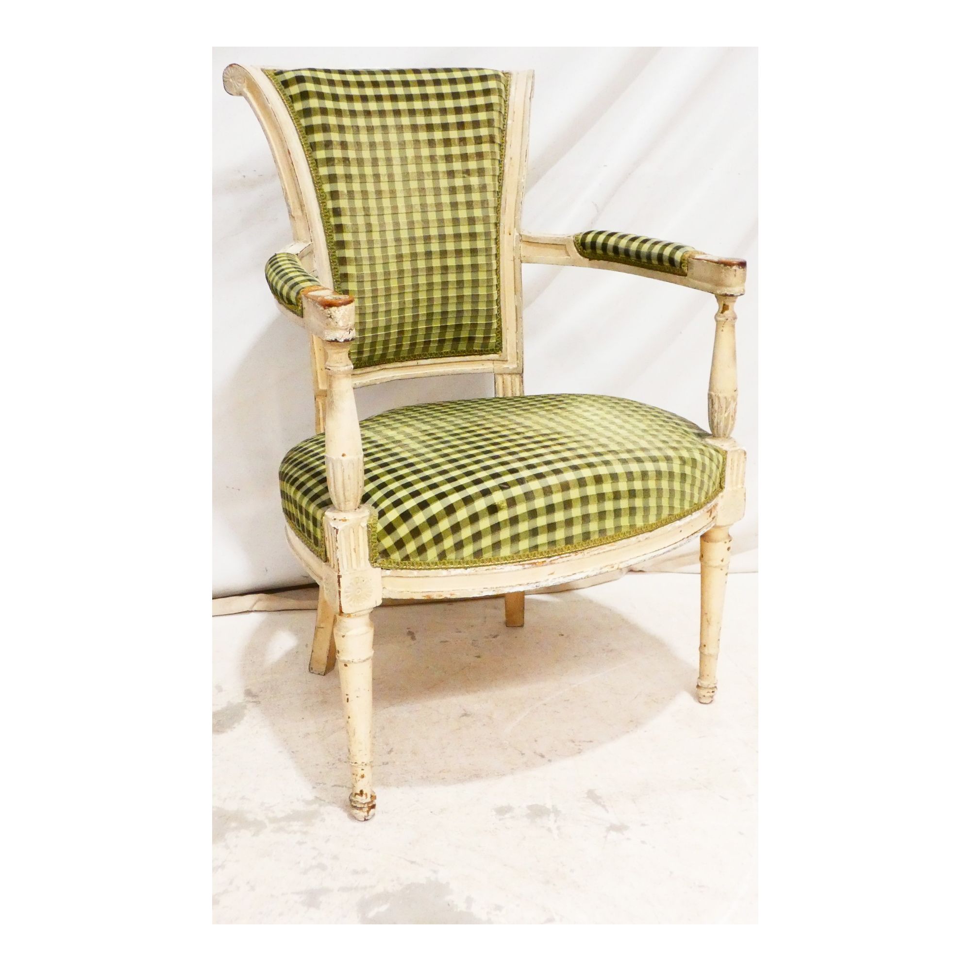 Green Cabriolet armchair Green Cabriolet armchair
