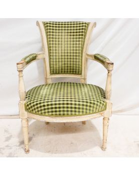 Green Cabriolet armchair